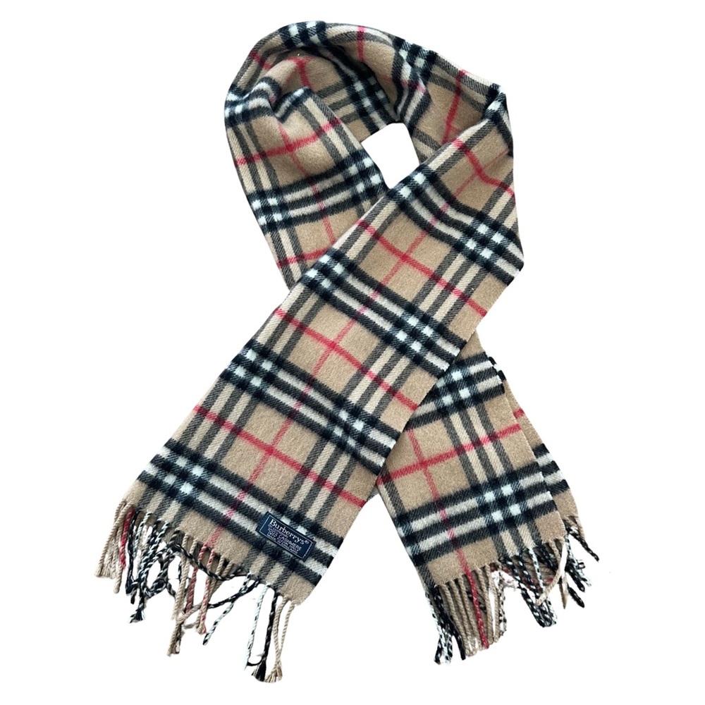 BURBERRY 100% Cashmere Scarf